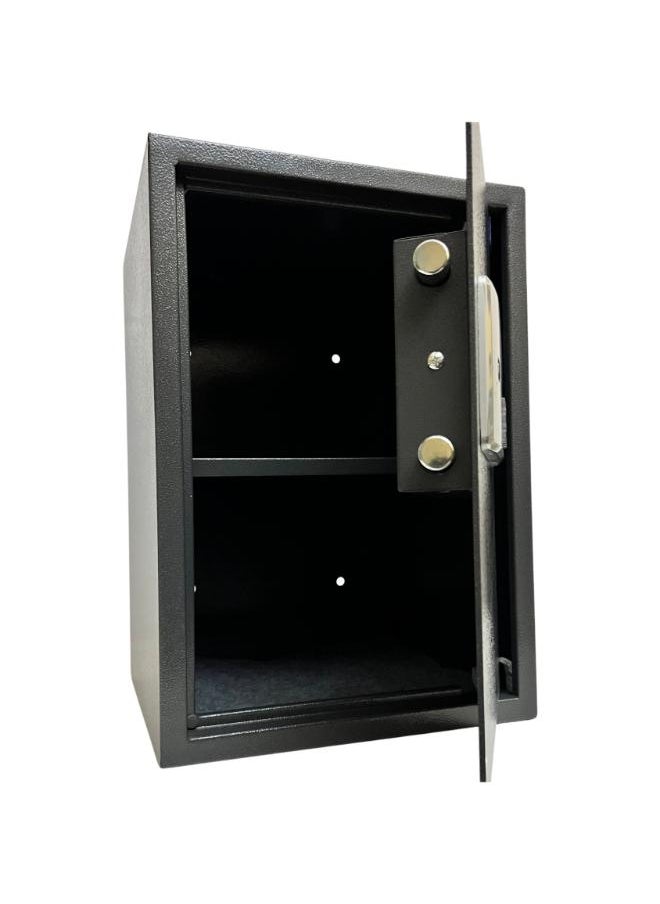 LOTFY GROUP Electronic Digital Safe - Dual Entry Lock Box with 2 Override Keys - Personal Home Safe for Medicine, Jewelry, Handguns, and More by LOTFY GROUP (Dark Gray) ( H50 * W35 * D31 CM )  - Image 3