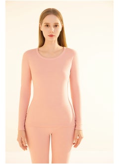Remy Belle Remy Belle Thermal Underwear for Women Fleece Lined Base Layer Pajama Set Cold Weather Pink  - Image 3