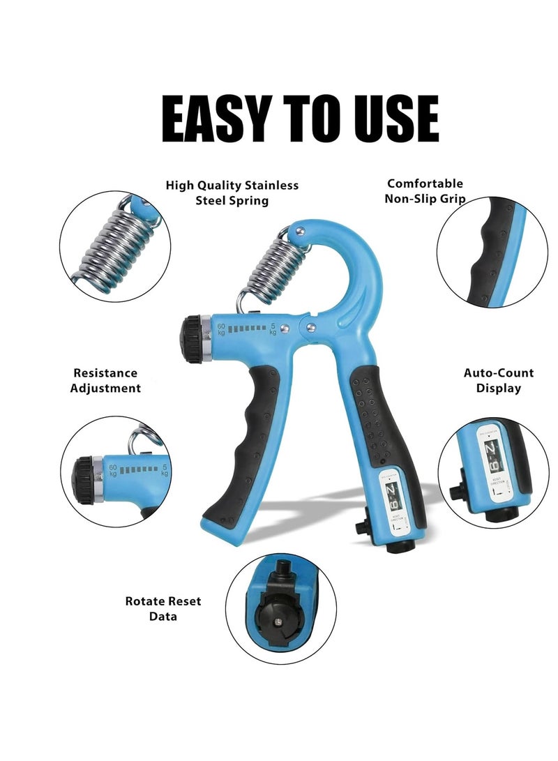 مقبض يد لتمارين القوة بتصميم قابل للتعديل - Image 5