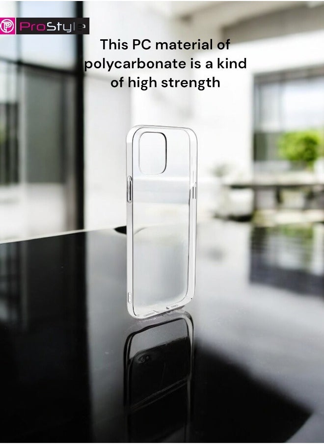 Prostyle iPhone 14 Plus Clear Case, Anti-Yellowing, Drop Protection, Slim Thin Cover, Crystal Clear Phone Case  - Image 3