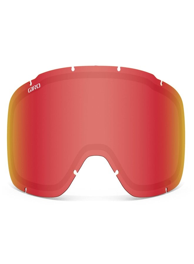 Giro Cruz/Roam/Moxie Snow Goggle Replacement Lens - Amber Scarlet - Image 1