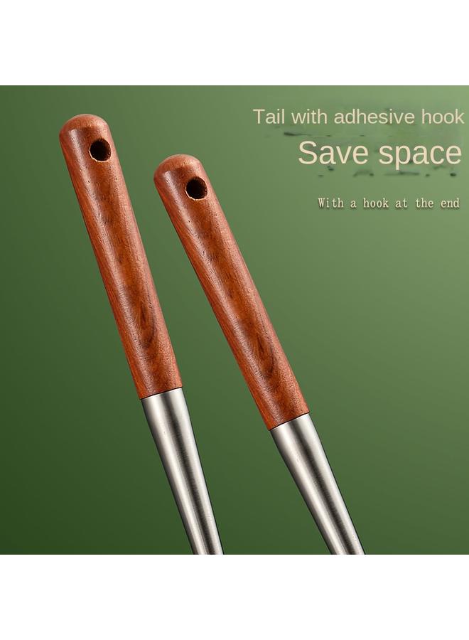 Bluejw Factory Wholesale 304 Stainless Steel Fritters Mold Round Fried Pancake Spoon Fried Shrimp Cake Snacks Old Style Iron Spoon - Image 5