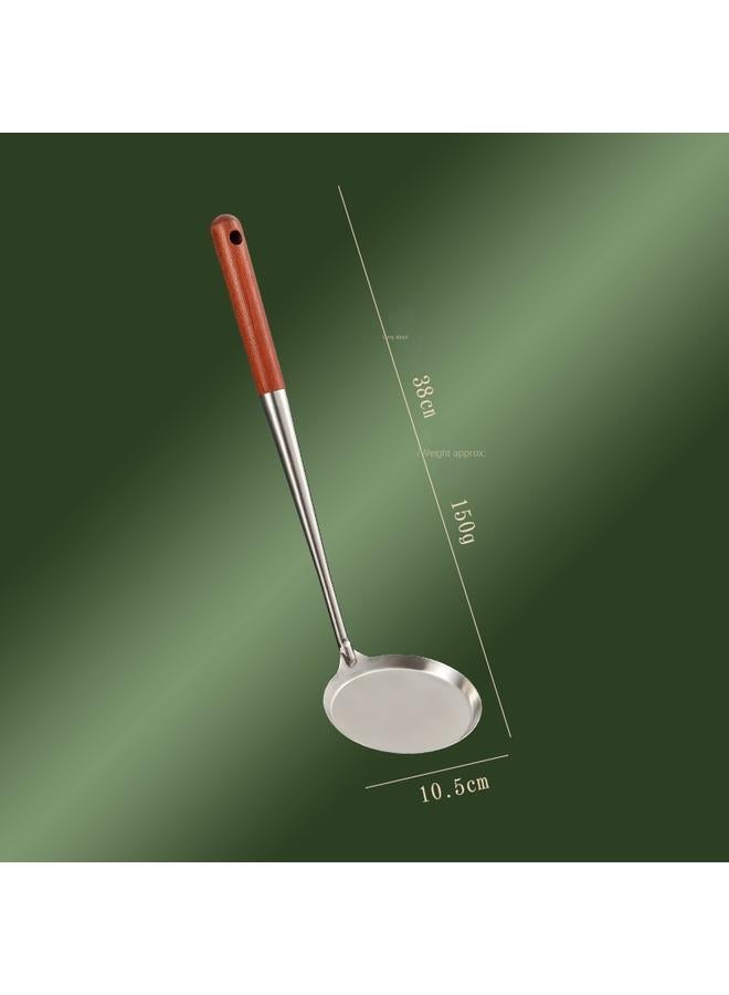 Bluejw Factory Wholesale 304 Stainless Steel Fritters Mold Round Fried Pancake Spoon Fried Shrimp Cake Snacks Old Style Iron Spoon - Image 1