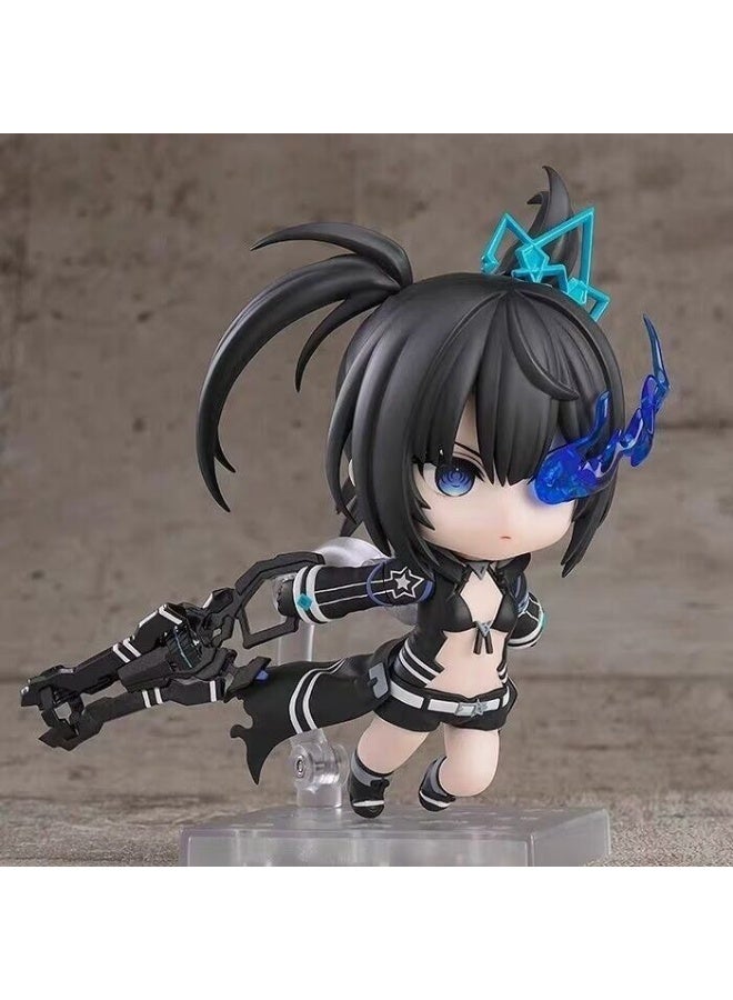general Black Rock Shooter Elysia Movable Doll Model Decoration Desktop Decoration Toy Gift for Family and Friends - Image 2