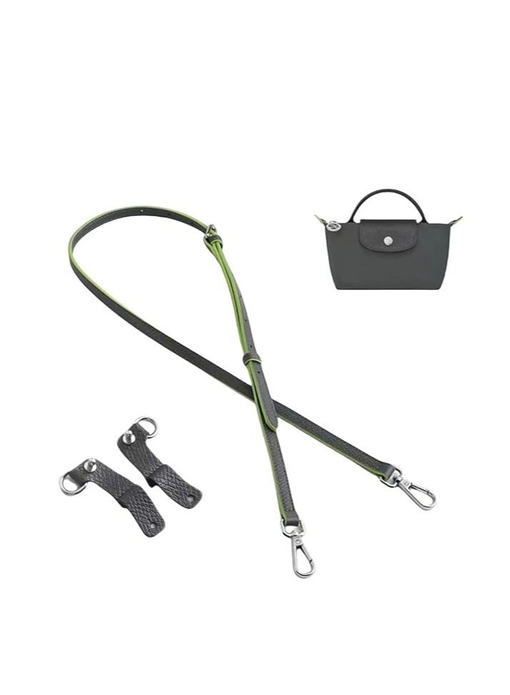general Adjustable Leather Replacement Straps, Green collection bags - Image 1
