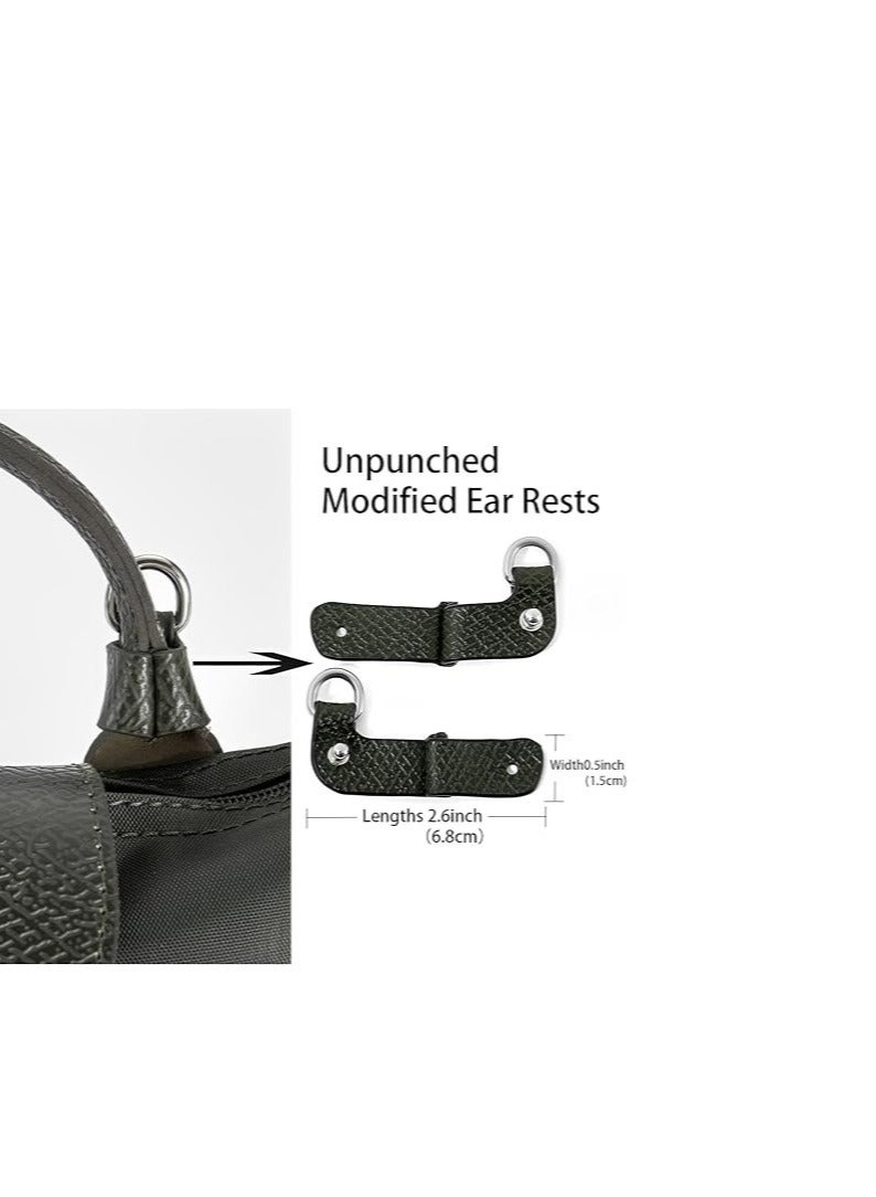 general Adjustable Leather Replacement Straps, Green collection bags - Image 3
