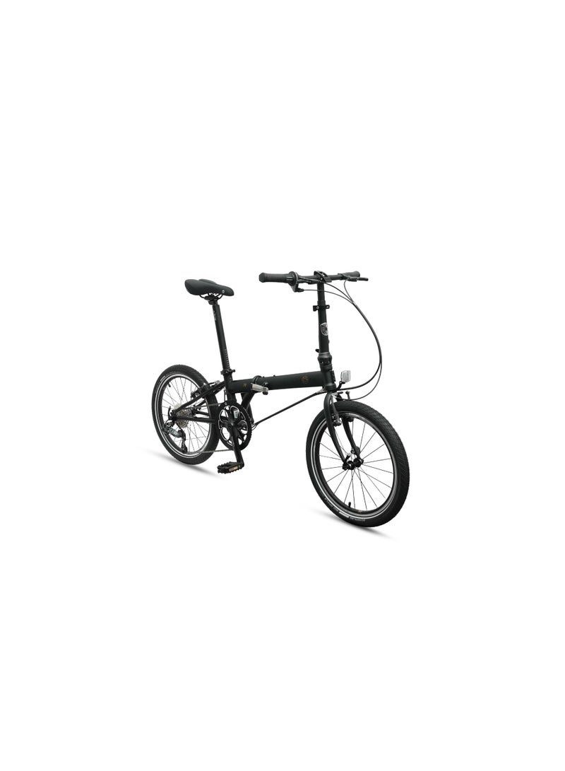 Dahon Archer/Speed P8 20" Folding Bike (Black) | 8 Speeds, Lightweight Chromoly Frame - Image 2