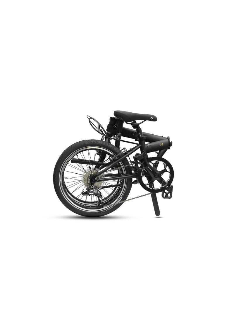 Dahon Archer/Speed P8 20" Folding Bike (Black) | 8 Speeds, Lightweight Chromoly Frame - Image 3