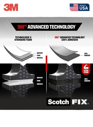 لاصق 3M Scotch Mount Extreme مزدوج الوجه للسيارات – تثبيت فائق القوة حتى 13KG – للاستخدام الداخلي والخارجي - view 4