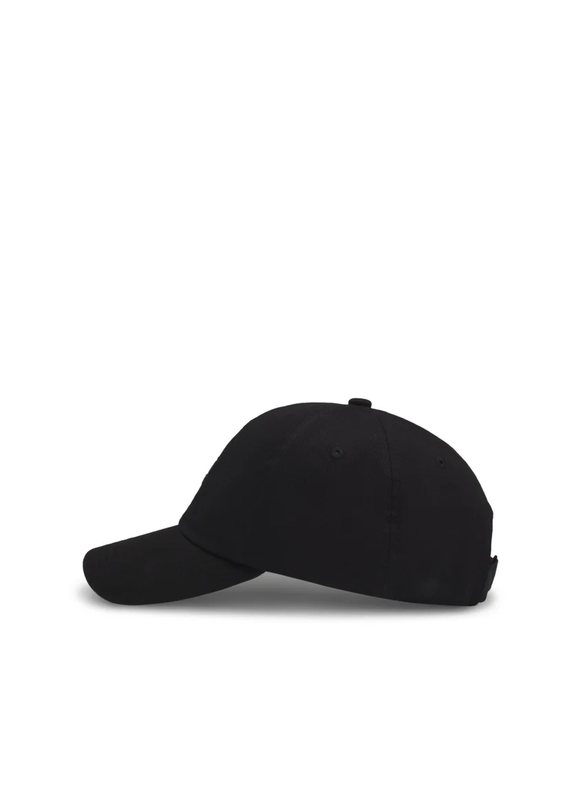 بوس Cotton-twill cap with woven logo patch