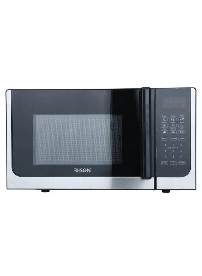 EDISON Black Digital Electric Microwave 20 Liters 700 Watts - Image 1