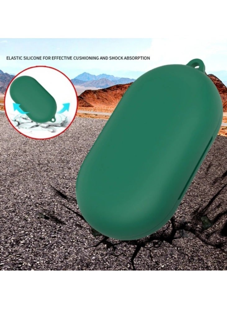 Silicone Case Compatible with Soundcore V20i With Hook Soft Protective Shockproof Cover for Anker Soundcore V20i Open-Ear Headphones-Black - Image 5