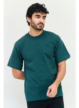 adidas Originals Men Sportswear Fit Short Sleeve Outdoor T-shirt, Green  - Image 1