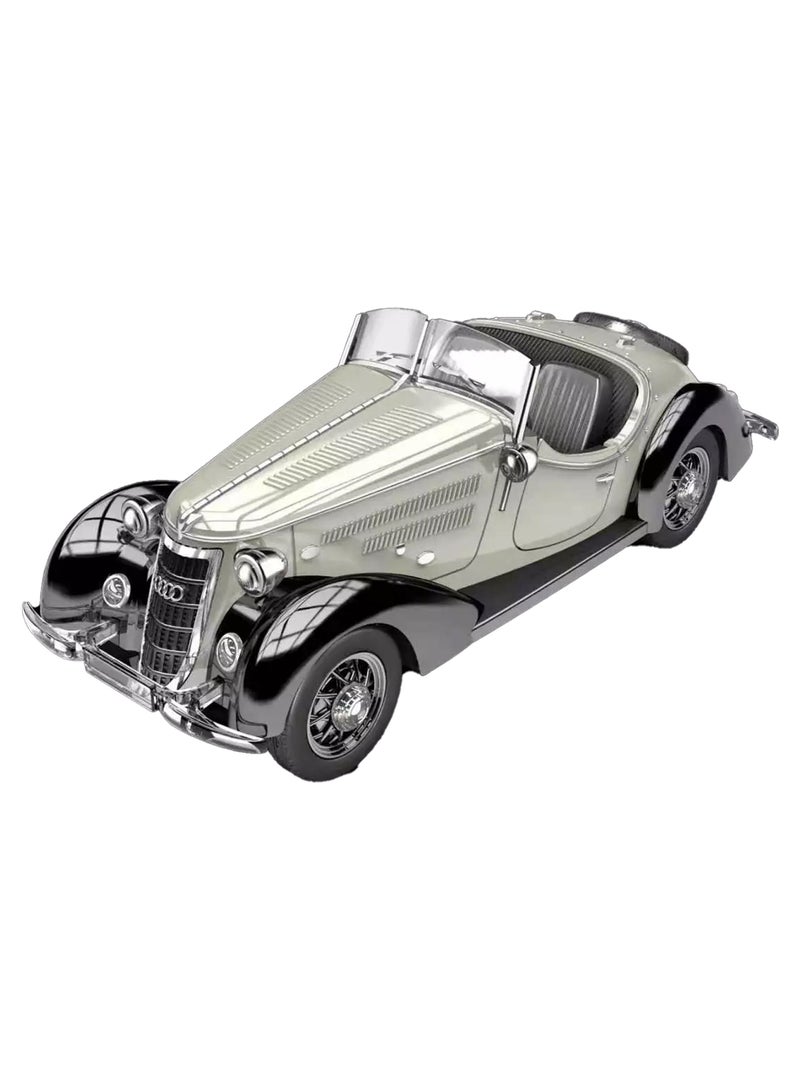 Classic Diecast Car Model Kits 1:32 For Audi Wanderer W25K Alloy  Model Car Decoration Collection Gift Toy Crafts Holiday Expression Of Love  White/Black - Image 1