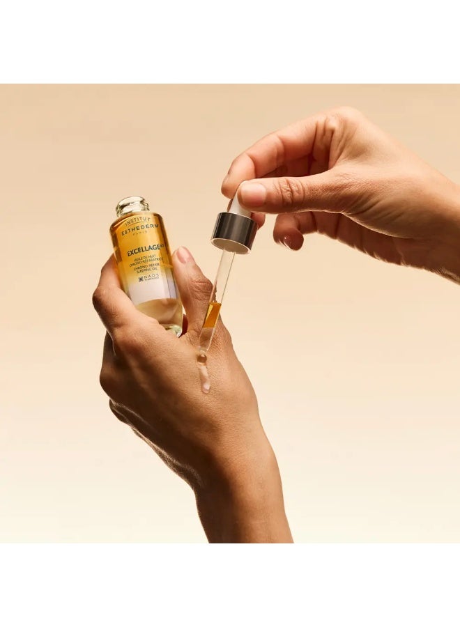 Institut Esthederm Excellage Chrono-Repair Sleeping Oil Night Repair 30ml - Image 3