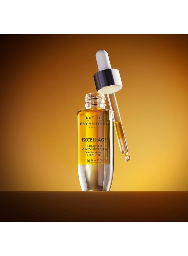 Institut Esthederm Excellage Chrono-Repair Sleeping Oil Night Repair 30ml - Image 4