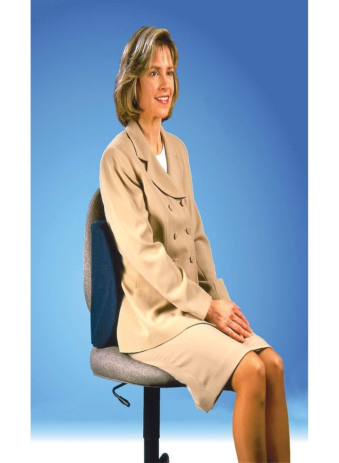 Carex Contour Pillow Office Chair Back Support - Lumbar Support Pillow - Back Cushion, Lower Back Pillow and Desk Chair Back Support - Image 4