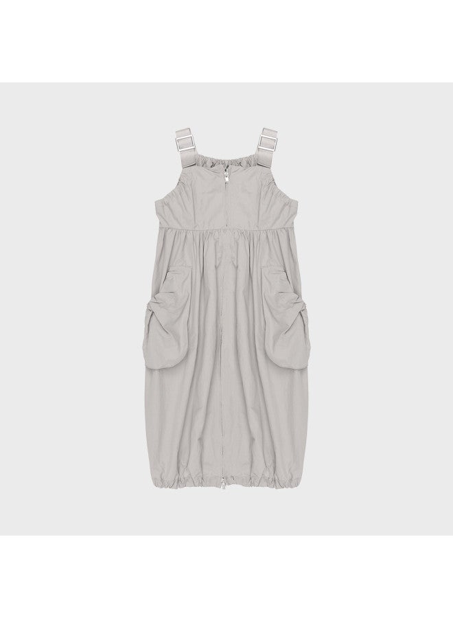 Zara فستان جومب سوت للأطفال العصريين مع حزام قابل للتعديل - Image 2