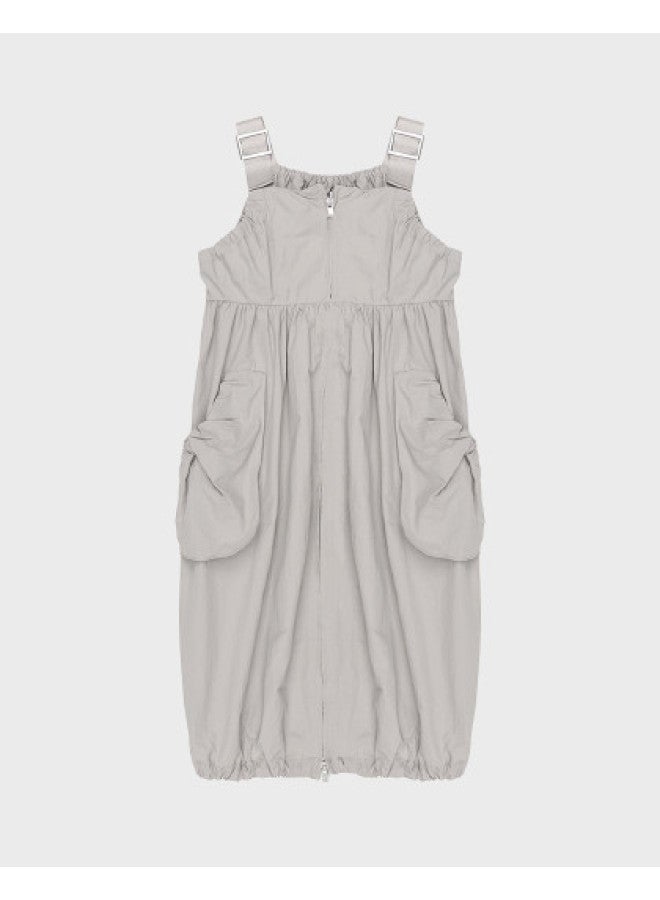 Zara فستان جومب سوت للأطفال العصريين مع حزام قابل للتعديل - Image 1