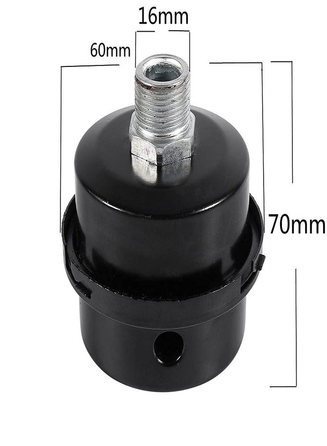 Walfront Air Compressor Filter, Metal Air Compressor Intake Filter Sound Muffler (3/8"PT 16mm) - Image 2