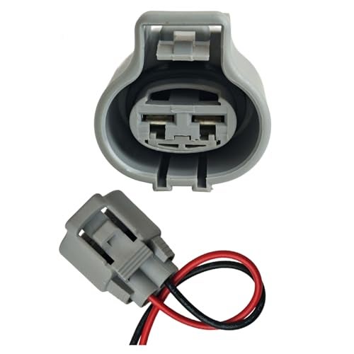 AUOSTMO Brake ActuatorRadiator Fan Motor 2Pin Female Connector Pigtail TS187187 OE 9098010928 Cross TE 61761466 fits Toyota Highlander 20082019 RAV4 20132018 Lexus RX 20102015 LC 20182023 - Image 1