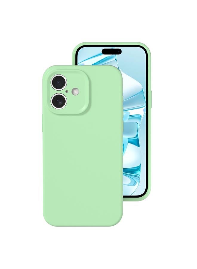 S-TOP Case For iPhone 16 Plus Precise Hole Liquid Silicone Jelly Color Full Coverage Phone Case - Image 1
