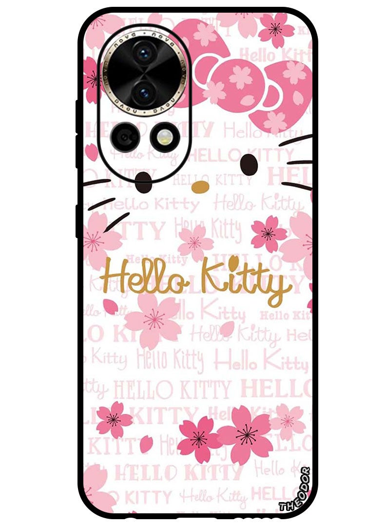 Theodor Protective Case Anti Scratch Shock Proof Bumper Cover For Huawei Nova 12 Pro Hello Kitty - Image 1