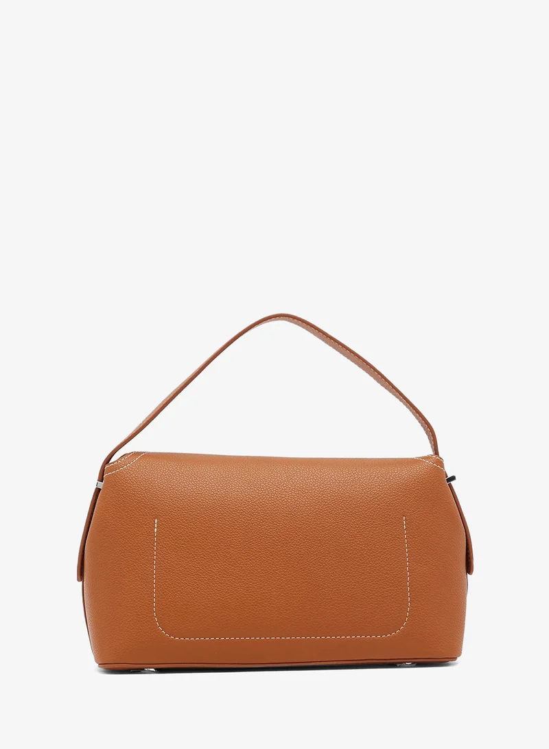 ELLA classic top handle bag with flap