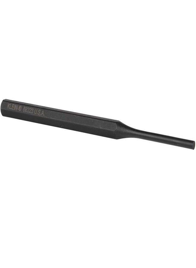 Klein Tools 66323 Pin Punch, 5-1/4-Inch, 5/32-Inch Point Diameter, Made in USA - Image 1