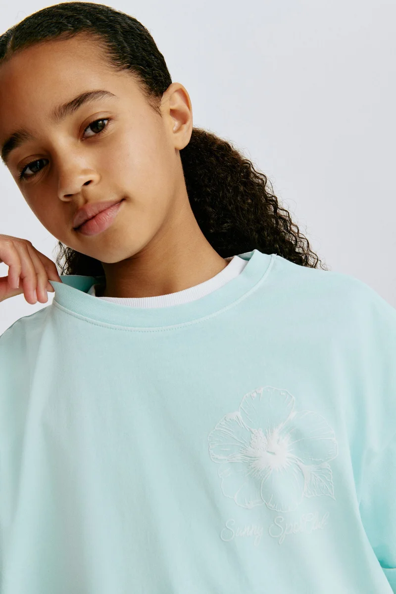 H&M Printed cotton T-shirt