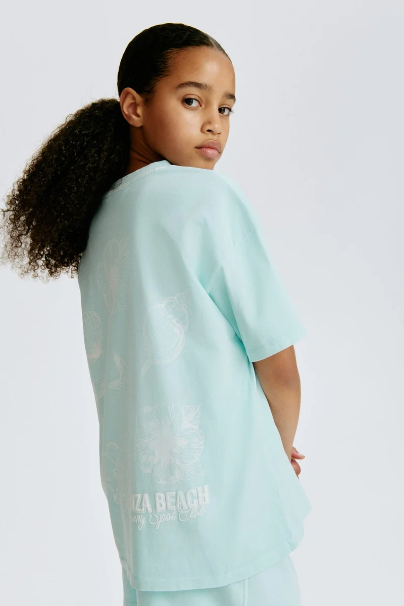 H&M Printed cotton T-shirt