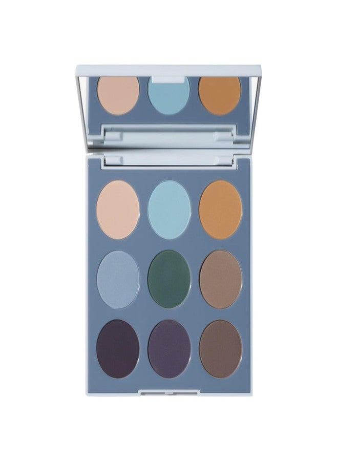 Morphe 9C Matte Essentials Artistry Palette - Cool-Toned Makeup Palette with All-Matte Finishes - Highly Pigmented Eye Makeup with a Blendable & Buildable Formula (0.35 oz) - Image 1