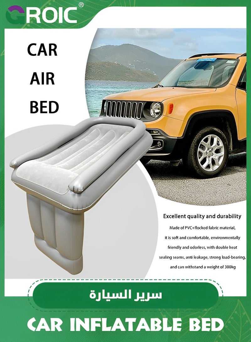 GROIC Car Bed for Kids,Airplane Toddler Travel Bed,Car Seat Extender Kids,Toddler Blow Up with Vehicle Pump,Toddler Train Airplane Car,Kids Aero - Image 2