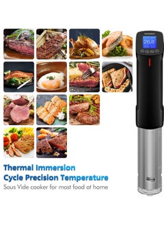 INKBIRD INKBIRD Culinary Sous Vide ISV-200W Wi-Fi Precision Cooker Immersion Circulator with Stainless Steel Components  - Image 2