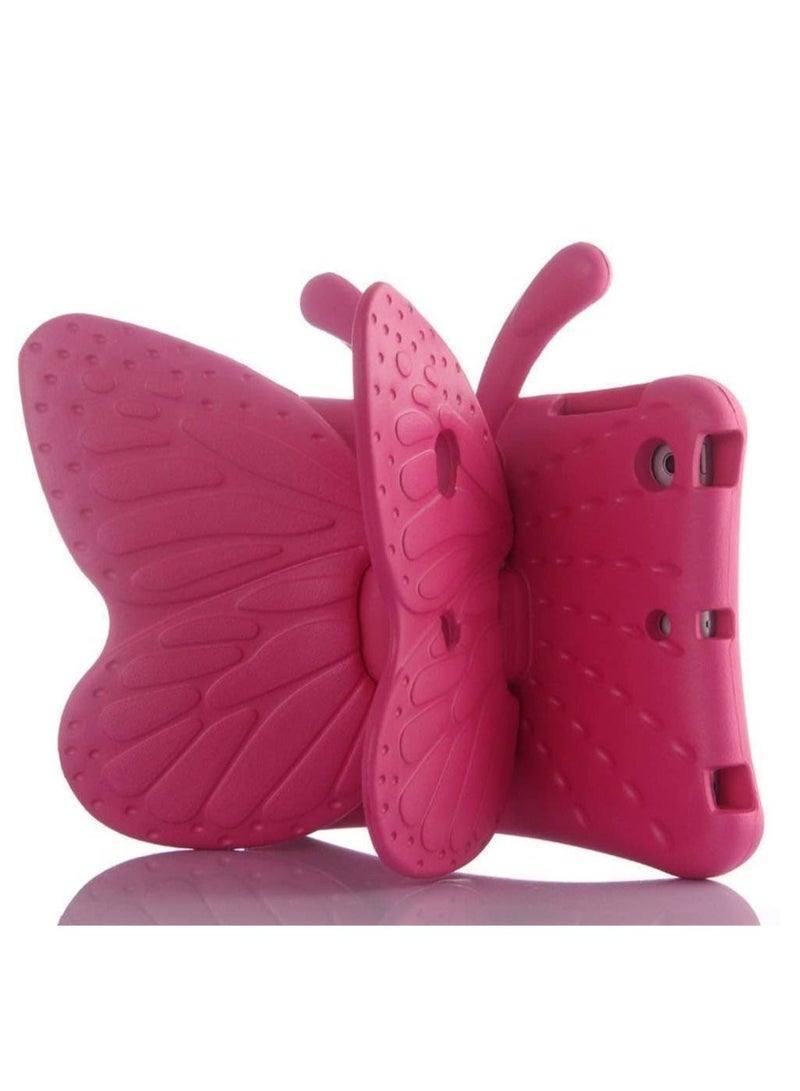 iPad 10.2 Case for Kids, iPad 8th 2020 Case, 3D Cute Cartoon Butterfly Cover Non-Toxic EVA Foam Wings Kickstand Kid-Proof Shockproof Bumper Girl Boy Gift for Apple iPad 7 8 Gen 10.2' - Image 1