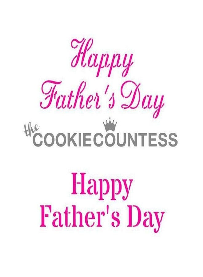 The Cookie Countess Inc قالب عيد الأب السعيد من ذا كوكي كونتيسة - Image 2