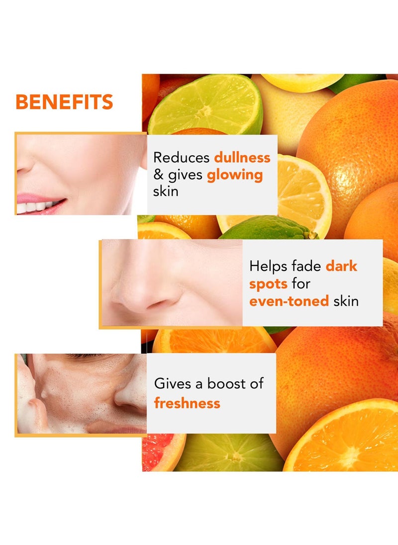 Botanic Hearth Botanic Hearth Vitamin C & Papaya Cleanser Face Wash | Brightening Face Wash with Vitamin C Beads | For Glowing & Radiant Skin | For Women & Men | Sulphate & Paraben Free | 100ml  - Image 4