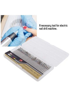 yuyte Russian Manicure Drill Bits 30Pcsset Diamond Grinding Head Burr Set Drill Bits Manicure Pedicure Tools Polishing Buffing For Polishing Buffing Bits[A]  - Image 5