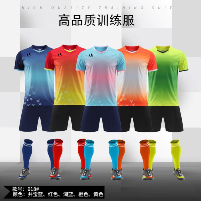 New Football Uniform Suit For Boys And Girls, Game Training Team Uniform, Children'S Adult Uniform, Sports Suit, Jersey Volleyball - Image 4