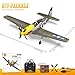 VOLANTEXRC Brushless 4CH RC Plane P51D Mustang 500mm Remote Control Airplane Fighter RTF with 6Axis Gyro 3 Modes Aerobatics 24GHz Radio Controlled Aircraft for Beginners Adults - Image 4