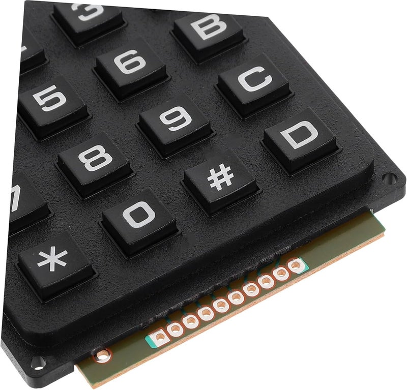 Multi-use well-engineered build CHILDWEET Matrix Keypad Module Durable Key Array for Industrial Applications Easy to Install Tactile User-Friendly Design Compatible with Microcontrollers Upgraded general grade quality - Image 4