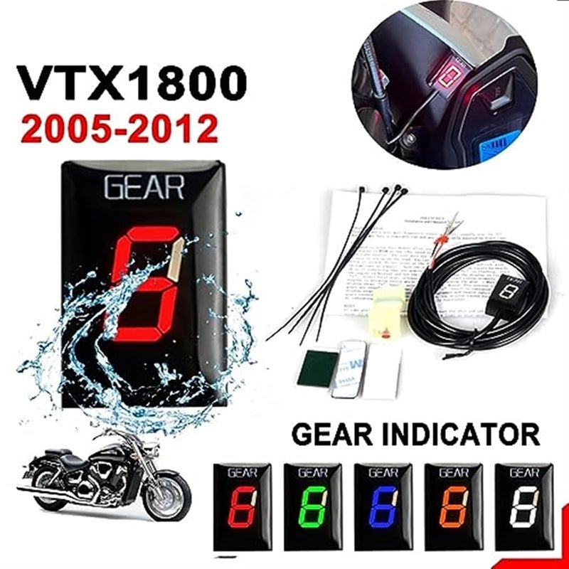 Wivplex Gear Indicator for VTX1800 and More - Image 3