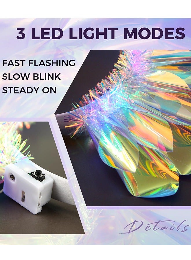 لامعة حزام ليد التاج الشعر لامع حزام الرأس لامع الملابس لامع الشعر المرأة - Image 2