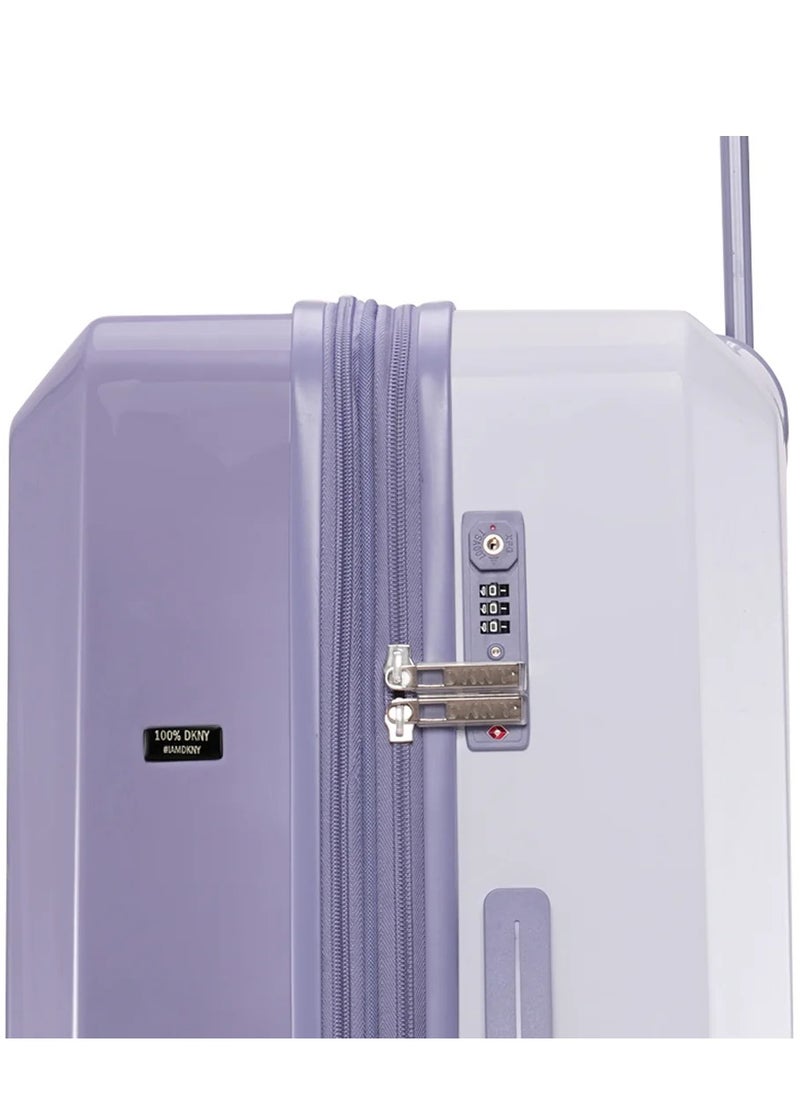 MIRRORED Hardside Luggage on Wheels for Unisex | Ultra Lightweight ABS on with Spinner Wheels 4 Color LAVENDER BLUE