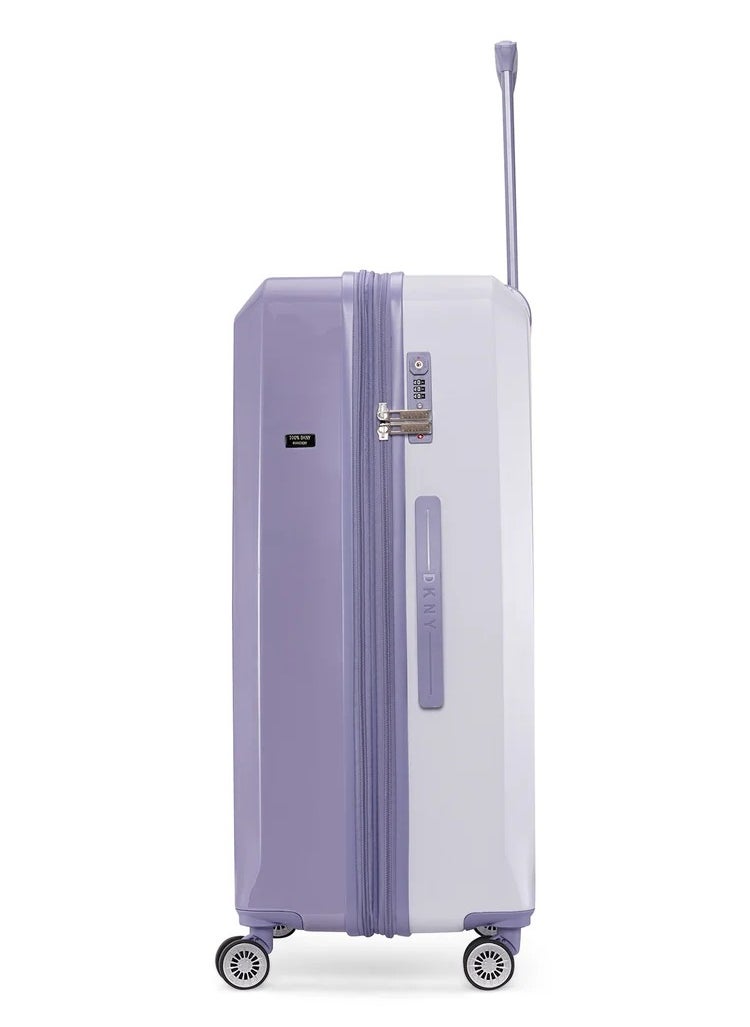 MIRRORED Hardside Luggage on Wheels for Unisex | Ultra Lightweight ABS on with Spinner Wheels 4 Color LAVENDER BLUE
