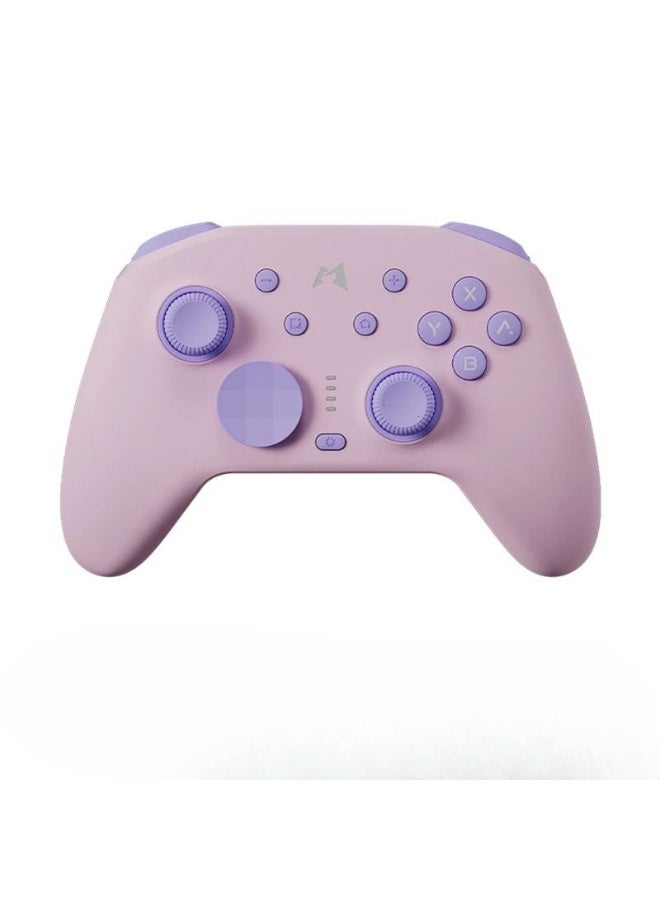 موباباد Mobapad N1 S Liquid Silicone Gaming Controller with Hall Effect, Bluetooth for NS / PC / Android, Pink - Image 1