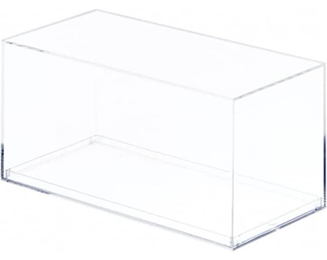 SMARTPOINTS Clear Acrylic Display Case for 1:32 Scale Cars, 8" W x 3.75" D x 3.5" H (Mailer Box) Pack of 2 - Image 1