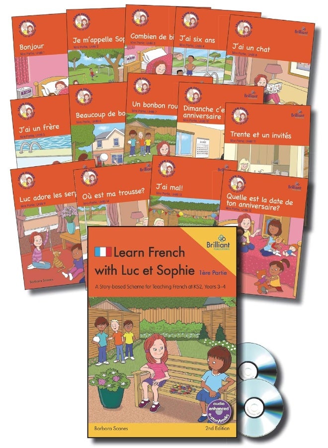 Learn French with Luc et Sophie 1Ã¨re Partie (Part 1) Starter Pack Years 3-4 (2nd edition): A story-based scheme for teaching French at KS2