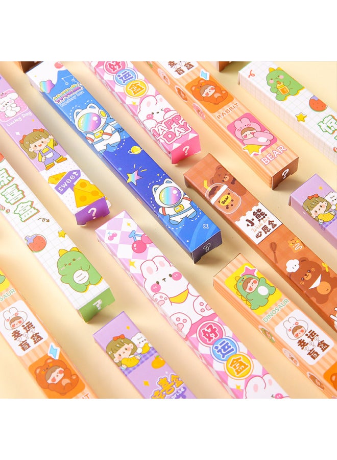 HELPS Creative Cartoon Blind Box Pen Primary School Students High Color Value Press Pen Smooth Brush Gel Pen Surprise Small Prize - Image 1