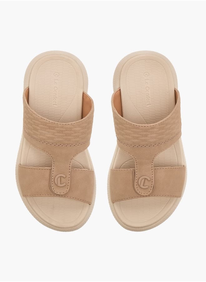 Le Confort Boys Textured Arabic Sandal  - Image 1